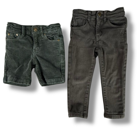 Jamie Kay Other - Jamie Kay Corduroy Shorts &‎ Pants Bundle Toddler Boy 2Y Adjustable Waistbands